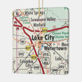 レイクシティFLの地図 セラミックオーナメント (左)