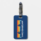 レイクシャンプレーンニューヨークバーモントカヌー ラゲッジタグ (裏面縦)