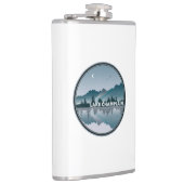 レイクシャンプレーンニューヨークバーモントリフレクション フラスク (右)