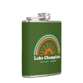 レイクシャンプレーンニューヨークバーモントレインボー フラスク (右)