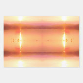 レイクショアサンセットサンライズレイクアルワート ラッピングペーパーシート (正面3)