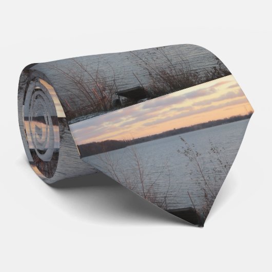 レイクショアサンセットタイ ネクタイ (ロール)