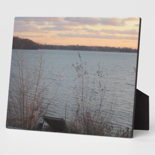 レイクショアサンセットプラーク フォトプラーク (側面)