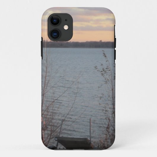 レイクショアサンセットiPhone 5ケース Case-Mate iPhoneケース (裏面)