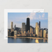 レイクショアドライブからシカゴ ポストカード (正面/裏面)