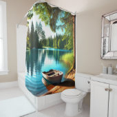 レイクシーン シャワーカーテン (インサイチュ)