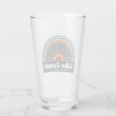 レイクジェームズノースカロライナ虹 タンブラーグラス (裏面)