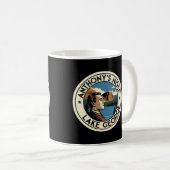 レイクジョージコーヒーマグAnthonysノーズブラックマグ コーヒーマグカップ (正面右)