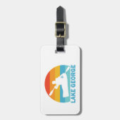 レイクジョージニューヨークカヤック ラゲッジタグ (正面縦)