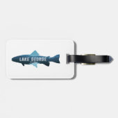 レイクジョージニューヨークフィッシュ ラゲッジタグ (裏面横)