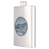 レイクジョージニューヨークリフレクション フラスク (左)