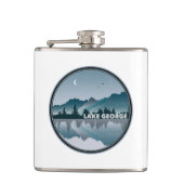 レイクジョージニューヨークリフレクション フラスク (正面)
