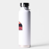 レイクジョージニューヨークレッドサンライズ ウォーターボトル (左面)