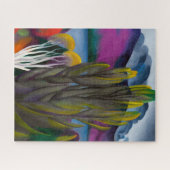 レイクジョージホワイト樺の木 | Georgia O'keefe | ジグソーパズル (横)