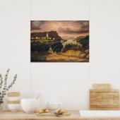 レイクジョージ – トマスファインアートポスター ポスター (キッチン)