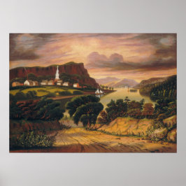 レイクジョージ – トマスファインアートポスター ポスター