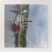 レイクジョージ、ニューヨーク、スティームシップ・ジグソーパズル ジグソーパズル (横)