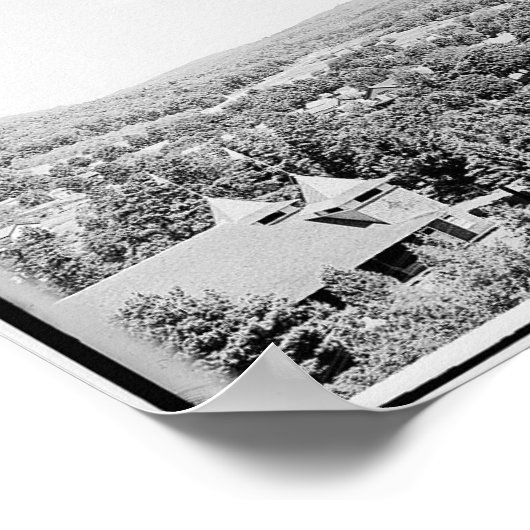 レイクジョージNY,フォートウィリアム・ヘンリー・ホテルヴィナージュ ポスター (角)