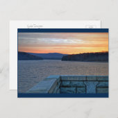 レイクスクラントンサンセットポストカード ポストカード (正面/裏面)