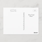 レイクスクラントンサンセットポストカード ポストカード (裏面)