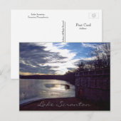 レイクスクラントンポストカードウィンタームード ポストカード (正面/裏面)