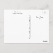 レイクスクラントンポストカードウィンタームード ポストカード (裏面)