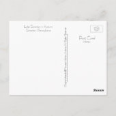 レイクスクラントン葉書スクラントンPA-Autumn ポストカード (裏面)