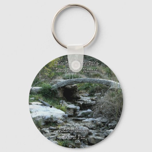 レイクスコット州パークビッグ春 キーホルダー (正面)