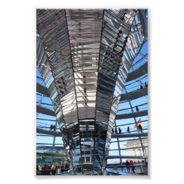 レイクスタグドームドイツバンデスタグベルリンドイツ フォトプリント           