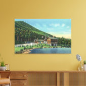 レイクスティーブンスビューオブザトールハウス キャンバスプリント (インサイチュ (リビング))