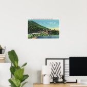 レイクスティーブンスビューオブザトールハウス ポスター (ホームオフィス)