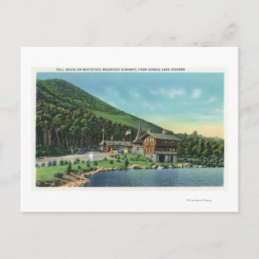 レイクスティーブンスビューオブザトールハウス ポストカード (正面)