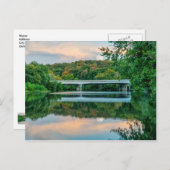 レイクスプリングフィールド夕べトランキリティポストカード ポストカード (正面/裏面)