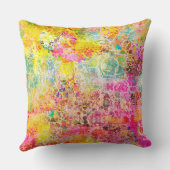 レイクスロー枕で白鳥 クッション (裏面)