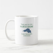 レイクスーペリアノースショア コーヒーマグカップ (左)