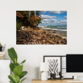 レイクスーペリアビーチ ポスター (ホームオフィス)