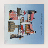 レイクスーペリアライトハウスジグソーパズル ジグソーパズル (横)