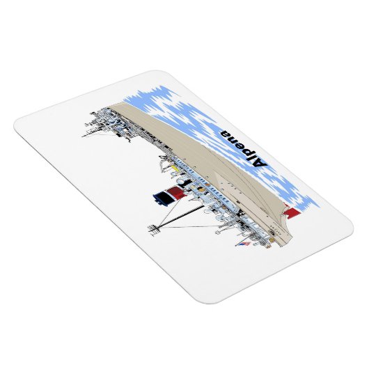 レイクス素晴らしフレーター・アルペナ マグネット (右側)