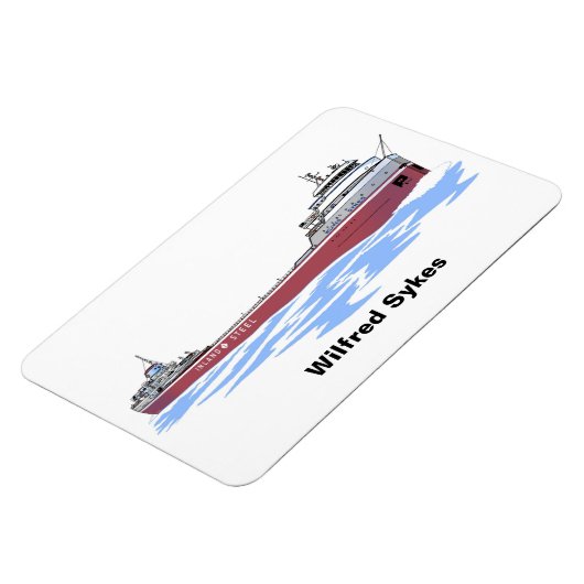 レイクス素晴らしフレーター・ウィルフレッド・サイケスストレートデッキ マグネット (左側)