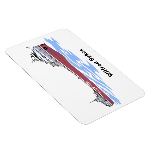 レイクス素晴らしフレーター・ウィルフレッド・サイケスストレートデッキ マグネット (右側)