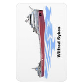 レイクス素晴らしフレーター・ウィルフレッド・サイケスストレートデッキ マグネット (縦)