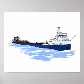 レイクス素晴らしフレーターAlgomarine ポスター