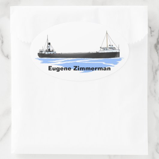 レイクス素晴らしフレーターEugeneジマーマン 楕円形シール (バッグ)