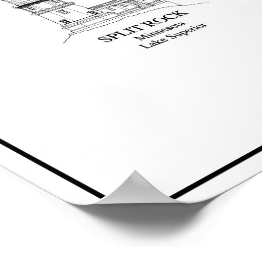 レイクス素晴らしライトハウス ポスター (角)