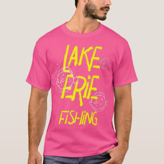レイクス素晴らしレイクエリー魚釣りとボート愛好家3 Tシャツ