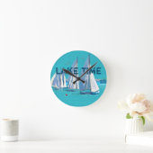 レイクタイムシルボーツ | ラウンド壁時計 (ホーム)