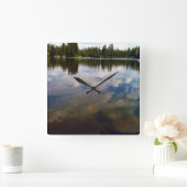 レイクタイム！ スクエア壁時計 (ホーム)