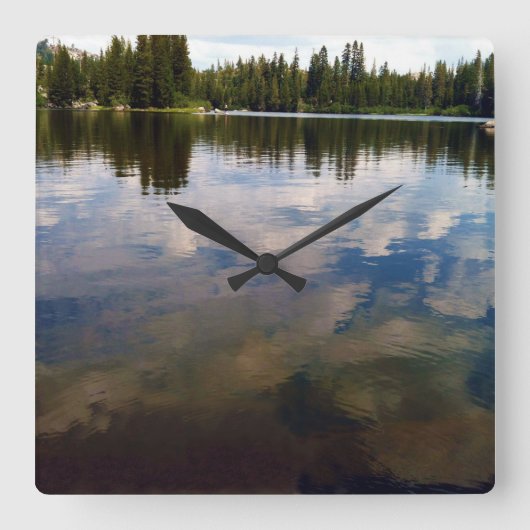 レイクタイム！ スクエア壁時計 (正面)