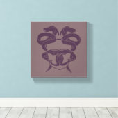 レイクタウン記号のマスター キャンバスプリント (インサイチュ (ウッドフロア))