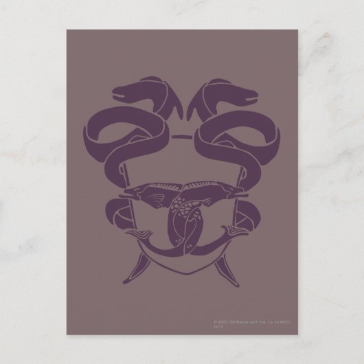 レイクタウン記号のマスター ポストカード (正面)